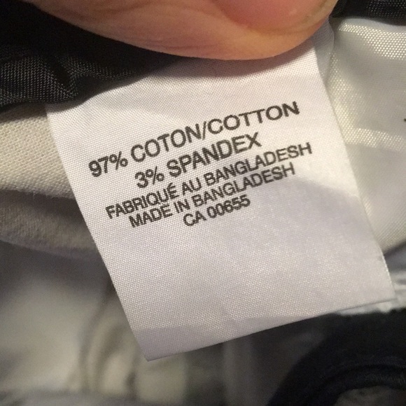 Smart Set, black-white Capri pants in size 8 - Picture 6 of 7